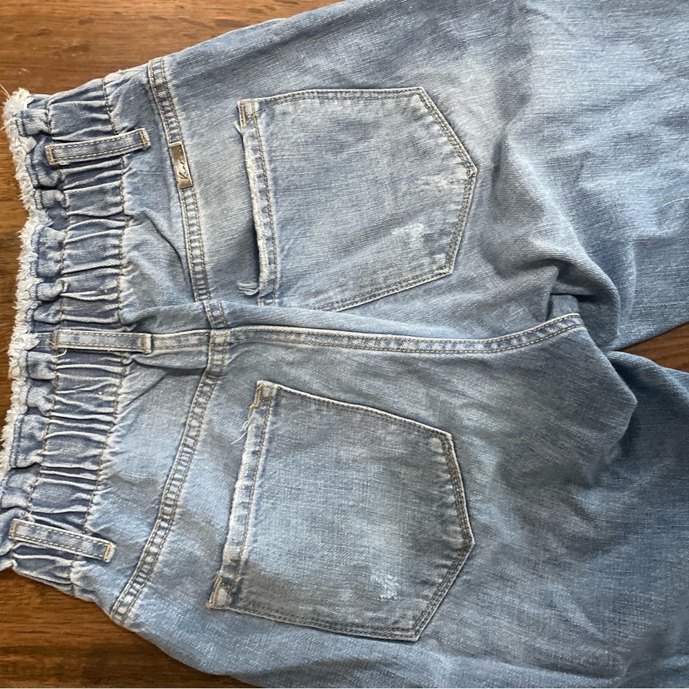 Kancan distressed paper bag jeans - Picture 7 of 7